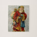 Search for old fashioned christmas puzzles Santa
