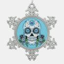 Search for mexican sugar skull christmas tree decorations Dia de los muertos