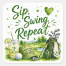 Search for funny golf quotes stickers Golfer