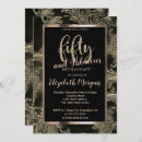 Search for damask 50th birthday invitations Floral