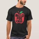 Search for studen tshirts Preschool