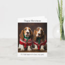 Search for hound christmas cards Puppies