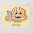 Search for shellfish postcards Seashell