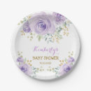 Search for lavender paper plates Bridal shower