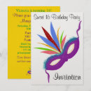 Search for mask sweet 16 invitations Costume