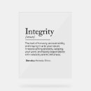 Search for integrity Honesty