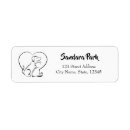 Search for cat person return address labels Dog