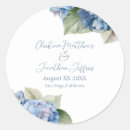 Search for watercolor hydrangea stickers Blue
