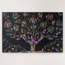 Search for stained glass puzzles Trees