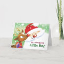 Search for little boys christmas cards Santa