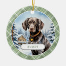 Search for german shorthaired pointer christmas tree decorations Puppy