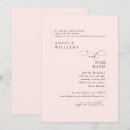Search for feminine wedding invitations Minimalist