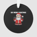 Search for top gun christmas tree decorations Santa