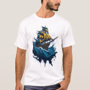 Search for pirate ship tshirts Sailing