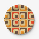 Search for vintage paper plates Orange