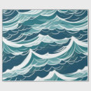 Search for ocean wave wrapping paper Summer vibes