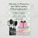 Search for kitchen 4x6 invitations Chef
