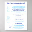 Search for ten commandments posters Christian