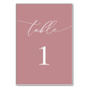 Search for dusty rose table cards Minimalist