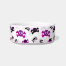 Search for skull pet bowls Goth