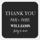 Search for mrs wedding stickers Elegant
