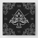 Search for ace clocks Spades