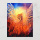 Search for fire bird postcards Mythical