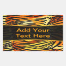 Search for tiger stripe stickers Wild cat