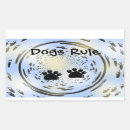 Search for paw print design stickers Dogs