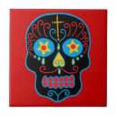 Search for dia de los muertos tiles Sugar skulls