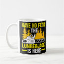 Search for chainsaw mugs Lumberjack
