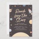 Search for reach four the stars birthday invitations Solar system