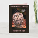 Search for funny humour get well cards Wildlife