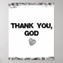 Search for thank you god posters Faith