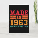 Search for 1963 birthday cards Vintage