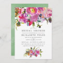 Search for peony bridal shower invitations Vintage