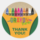 Search for crayons stickers Colourful