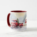 Search for vintage truck mugs Red