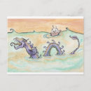Search for sea dragon postcards Watercolor