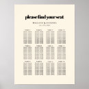 Search for simple wedding seating charts Minimalist