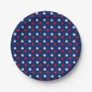 Search for red white blue stars patriotic paper plates Patriotism