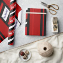 Search for peppermint stripes wrapping paper Red