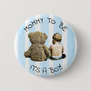 Search for white stripe baby badges Mother to be
