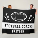 Search for football coach blankets Black