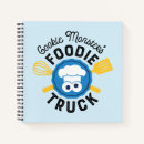 Search for cookie monster foodie truck notebooks Gonger