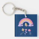 Search for rainbow cloud key rings Colourful