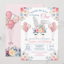 Search for some bunny birthday invitations Rabbit birthday party