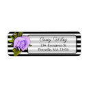 Search for white butterflies return address labels Black