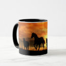Search for wild horses mugs Country