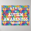 Search for autistic child posters Awareness